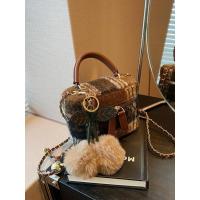 ราคา กระเป๋า Chanel สไตล์ใหม่ ทำจากผ้าขนสัตว์ สำหรับสะพายข้างและcrossbody (57858938401)