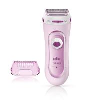 ราคา เครื่องโกนหนวด Braun Silk-Epil Lady 5-100 สีชมพู, เครื่องโกนหนวดไฟฟ้าและระบบทริมเมอร์พร้อมพิเศษ 1 อัน (48405401128)
