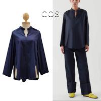 ราคา OVERSIZED CURVED-HEM BLOUSE (51154100128)
