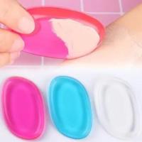 ราคา ฟองน้ําซิลิโคน - Sili Sponge - Make up Facial Sponge Contour Average Foundation Silicon Silicone (46759855583)