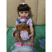 ราคา ตุ๊กตาเด็กผู้หญิงยางทั้งตัว22"(ถ่ายจากภาพจริงพร้อมส่ง) (22625979524)