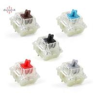 ราคา <divinehi4> Cherry MX Mechanical Keyboard Silver Pink MX Brown Blue 3 Pin Cherry Bright สําหรับคีย์บอร์ดแบบกลไก (27094098390)