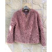 ราคา เสื้อคลุม fluffy coat เสื้อคลุมกันหนาว Size M made in Japan แบรนด์ Emsexcite อก 36-38” (23920888464)