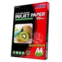 ราคา กระดาษA4 อิงค์เจ็ทแบบด้าน กันน้ำ หนา120g/100 แผ่น HE124-100 (6079527705)