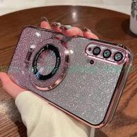 ราคา เคสโทรศัพท์ Huawei Nova 5T Nova 3i Nova 7i Nova 7 Nova 7 se Nova 8i Nova 9 Nova 9 se หรูหรา ชุบ แวววาว เคสโทรศัพท์โปร่งใสกันกระแทกพร้อมวงเล็บ เคส Huawei Nova 5T Nova 3i Nova 7i Nova 7 Nova 7 se Nova 8
