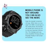 ราคา 1.44in Round Dial Sports Smart Watch - Heart Rate Sleep Monitor สําหรับ Android iOS (48609879793)