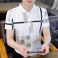 ราคา เสื้อโปโลแขนสั้น เข้ารูป แฟชั่นฤดูร้อน สไตล์เกาหลี สําหรับผู้ชาย ไซซ์ M - 3XL (21087443021)