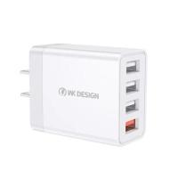 ราคา REMAXแท้!!! หัวชาร์จ หัวชาร์จมือถือ 4ช่อง USB 18W WP-U125 **รับประกัน1ปี** (19649907663)