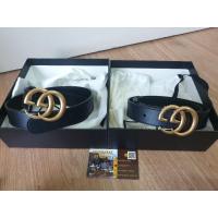ราคา gucci belt 75,80 3cm. พร้อมส่งสองเส้น (ไม่มีกล่อง) แท้100% หนังหอม สายแข็ง (3369796332)