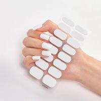 ราคา Manicure Decoracion Pure Solid Color Foil Nail Art Stickers 2020 Self Adhesive Nail Decoration Decals Plain Stickers Cre (17899582345)