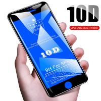 ราคา ตัวป้องกันหน้าจอแบบเต็มจอ 10D กระจกนิรภัย สำหรับ iPhone 6 6S 7 8 Plus X XR XS Max (2247022491)