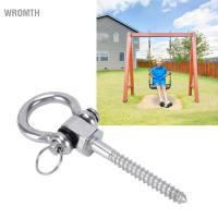 ราคา Wromth Wromth 2 ชิ้น Swing แขวนแบริ่ง 1500LB ตะขอสแตนเลส 180 องศาหมุน Mute สำหรับโยคะชิงช้า Jungle เปลญวน (51408211335)
