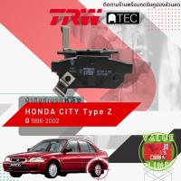 ราคา ✨TRW คูปองลดเพิ่ม✨ [TRW Value] ผ้าเบรคหลัง Honda City Type S,Type Z ปี 1996-2002 TRW ATEC GDB 499 AT (20001483586)