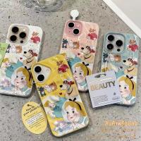 ราคา ส่งของเร็ว เคสสำหรับไอโฟน16 ลายเจ้าหญิงการ์ตูน เคสนิ่มครอบอุกกาบาต For IPhone17 16Pro MAX 11 12 13 6/7/8 14 15PLUS XR XS (55704600241)
