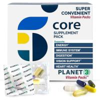 ราคา Daily Vitamin Packs for Men & Women – Immune Support with Elderberry, Vitamin C, Zinc & D3 – Multivitamin with Omega-3 for Heart Health, Probiotics, Methyl B12, Biotin, Lutein & Ze (28794641655)