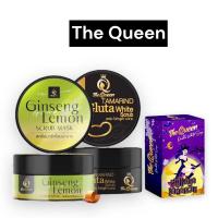 ราคา สครับกลูต้ามะขามเดอะควีน The queen / The Queen Double White Soap เดอะควีน สบู่แม่มด [100 กรัม] (3000519180)