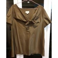 ราคา Dknyแท้ เสื้อสีเขียวขี้ม้า ใส่1ครั้ง (1873221315)