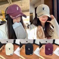 ราคา หมวกเบสบอลปีกกว้างเกาหลีสีม่วงเข้ม (42501326055)