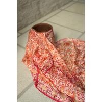 ราคา RATU BATIK QUEEN ผ้าพันคอผ้าบาติกผ้าไหมสีส้ม 08 (40555742208)