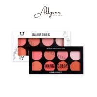 ราคา (ของแท้) บลัชออน Sivanna Colors Ultra Blush Palette ปัดแก้มเนื้อฝุ่นซิวานนา บลัชสิวันนา 8 ช่อง HF319 (26830153080)