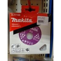 ราคา MAKITA ใบตัดเพชรแบบบาง ขนาด 4 นิ้ว (105มม.) รุ่น D-77198 สำหรับตัดกระเบื้อง (มากีต้า) (29400750085)