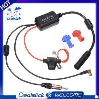 ราคา /FM/AM เสาอากาศวิทยุเครื่องขยายสัญญาณ 12V รถติดตั้งวิทยุ FM เสาอากาศเครื่องขยายเสียง (51005140438)