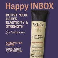 ราคา Philip B Light-Weight Deep Conditioning Creme Rinse ครีมนวดบำรุงผมล้ำลึก สูตรน้ำหนักเบา (41519007367)