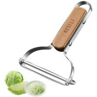 ราคา เครื่องปอกกะหล่ําปลีสําหรับห้องครัว,ที่จับกันลื่นเออร์โกโนมิก,ใบมีดสแตนเลสปากกว้าง 3.54 นิ้วและคมสําหรับผัก,ผลไม้,มันฝรั่ง,แครอท,แอปเปิ้ลปอกเปลือกเรียบ (28094620549)