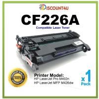 ราคา Discount4U .. ตลับหมึกเลเซอร์เทียบเท่า Toner HP CF226A / 226A / 26A For HP LaserJet M402d/M402n/M402dn/M402dw/M426d (4719160977)