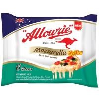 ราคา อลาวรี่มอสซาเรลล่าชีส6สไลซ์ 100กรัม Allowrie Mozzarella Cheese 6Slices 100g. [หมายเลขบาร์โค้ด 8850332117127 ] (46209748988)