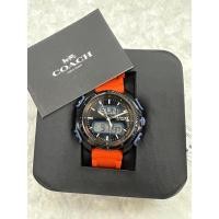 ราคา coach นาฬิกาผู้ชาย สีส้ม (22345437335)
