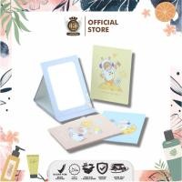 ราคา กระจกแต่งหน้าสไตล์โน๊ตบุ๊ค / กระจกแต่งหน้าพับขนาดกลาง / กระจกพับแบบพกพา / กระจกพับสไตล์หนังสือ (29625084250)