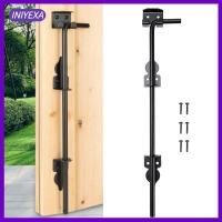 ราคา [Iniyexa] Gate Ground Latch Gate Locks ล็อคประตู Holding Gate Rod Ground Drop Gate Stopper Iron Thicken วัสดุทนทานเหมาะสําหรับรั้วไม้ Barn L (48559188380)