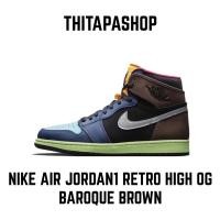 ราคา NIKE AIR JORDAN1 RETRO HIGH OG BAROQUE BROWN (16964255209)