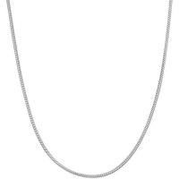 ราคา Kooljewelry Sterling Silver 1 mm Round Snake Chain Necklace (18 inch) (53759420813)
