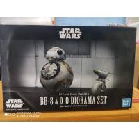 ราคา [BANDAI] STAR WARS 1/12 BB-8 & D-O DIORAMA SET(Model Kit) (23423679969)