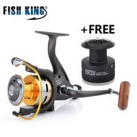 ราคา Fish King รอกตกปลายอดนิยมแขนโยกโลหะรอกตกปลารอกตกปลาล้อหมุนอุปกรณ์ตกปลาหมาป่าหิมะขายส่ง (25911980106)