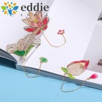 ราคา EDIE Leaf Bookmark Rose Flower Page Clip Lotus Flower ของขวัญสร้างสรรค์ Leaf Vein Apricot Leaf Hollow Bookmark (48808702105)