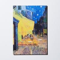 ราคา WOOD POSTCARD 3D prints: Van Gogh Café Terrace at Night (42062487512)