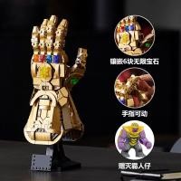 ราคา เลโก้จีน 90012 Thanos Legendary Glove Infinity Stones 598pcs (23611786808)