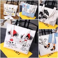ราคา กระเป๋าผ้า ถุงผ้าสวยๆ ผ้าแคนวาส ลดโลกร้อน (7311021532)