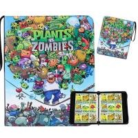 ราคา หนังสือการ์ด Plants vs Card Case หนัง 4 กริด Nine Grids Card Storage Book ความจุขนาดใหญ่การ์ดเกมคอลเลกชันหนังสือ (57059869063)
