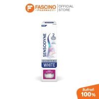 ราคา Sensodyne Clinical White Stain Protect ยาสีฟัน สูตรปรับสีฟันขาวขึ้นและขจัดคราบบนผิวฟัน (100g.) (44558078199)