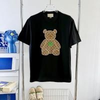 ราคา เสื้อยืดกุชชี่ คลาสสิกทรงรอบคอแขนสั้น สำหรับผู้ชายและผู้หญิง เหมาะสมในฤดูใบไม้ผลิและฤดูใบไม้ร่วง สไตล์หรูหราขายดี (41180096002)