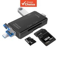 ราคา อะแดปเตอร์การ์ดรีดเดอร์ Usb SD Micro SD SDHC SDXC MMC สําหรับ MacBook Windows Samsung Android (25974275308)
