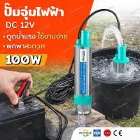 ราคา ✨DC 12V-30L / นาที ปั๊มจุ่มไฟฟ้า ปั้มน้ํา 100W 12V DC แบบพกพาสำหรับสูบน้ำมันดีเซลปั๊มถ่ายเทน้ำ ปั้มน้ำมันไฟฟ้า (49606773890)