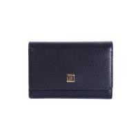 ราคา Guy Laroche กระเป๋าสตางค์แบบ 3 พับกลาง รุ่น AGP0532 - สีดำ (51353267526)