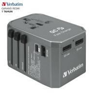 ราคา Verbatim Universal Travel Adapter 4 พอร์ต Quick Charge 3.0 (29315819227)