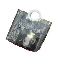 ราคา H&M Clear Vinyl Tote Bag กว้าง 13 นิ้ว ยาว 14 นิ้ว สีใส (29785200903)