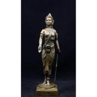 ราคา รูปหล่อ พระนางจามเทวี วัดสันป่ายางหน่อม หลวงปู่ครูบาอินตา นักขันโธ วัดวังทอง ปี 2550 (24003946191)